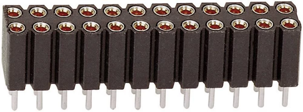 Letva sa ženskim kontaktima (precizna), broj redova: 2 broj polova na red: 25 TRU Components 1580943 1 kom. slika