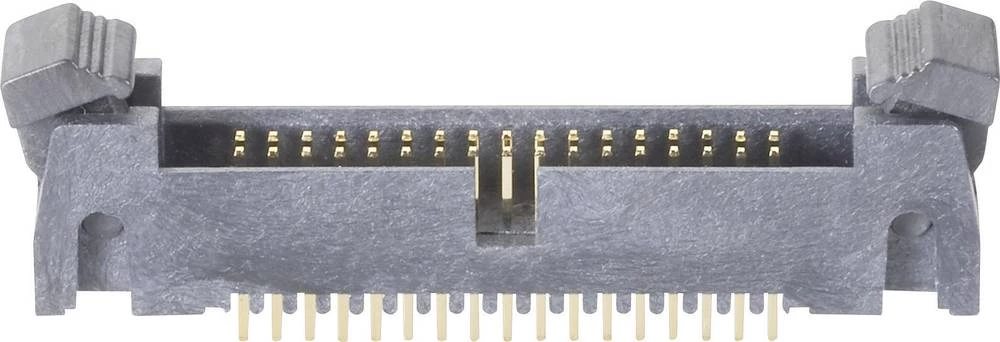 Letva s muškim kontaktima i kratkom ručicom za izbacivanje, mjere rastera: 1.27 mm ukupan broj polova: 26 TRU Components 1 kom. slika