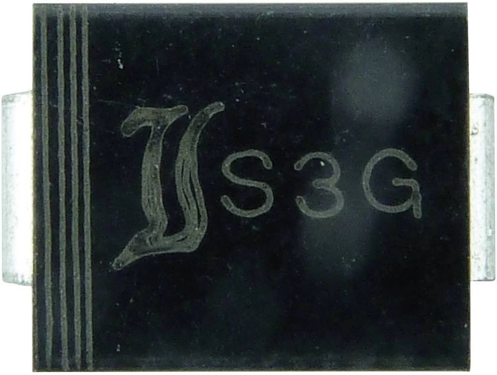 Brza Si-ispravljačka dioda TRU Components TC-FR3B DO-214AB 100 V 3 A slika