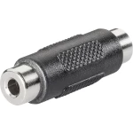 Klinken audio adapter [1x klinken utičnica 3.5 mm - 1x klinken utičnica 3.5 mm] crne boje TRU Components
