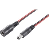 Niskonaponski produžni kabel - 2.1 mm 2.1 mm TRU Components 1 kom.