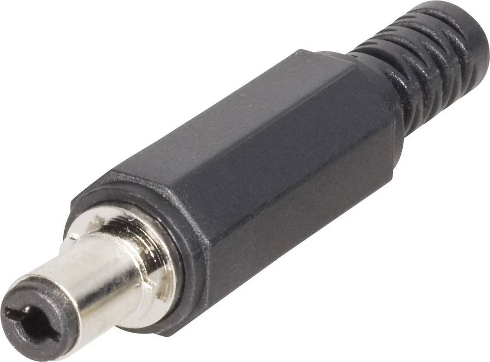 Niskonaponski konektor, utikač, ravan 5.5 mm 2.1 mm TRU Components 1 kom. slika