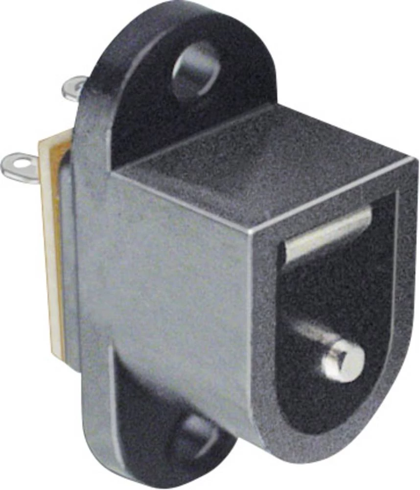 Niskonaponski konektor, utičnica s prirubnicom 6.4 mm 2.1 mm TRU Components 1 kom. slika