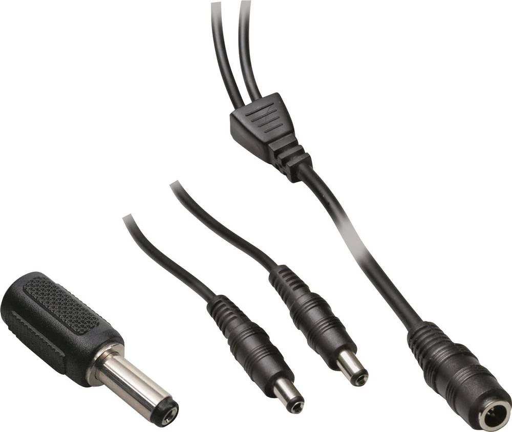 Niskonaponski adapterski kabel, niskonaponska utičnica - niskonaponski utikač 5.50 mm 2.50 mm TRU Components 1.10 m 1 set slika