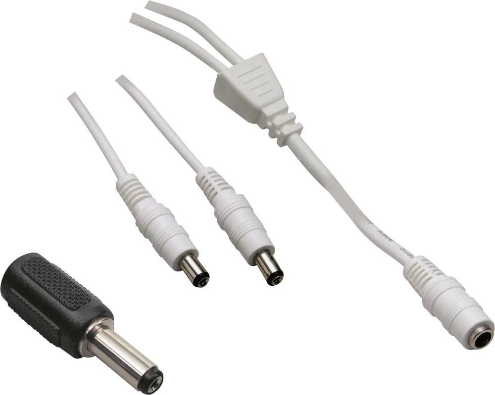 Niskonaponski adapterski kabel, niskonaponska utičnica - niskonaponski utikač 5.50 mm 2.50 mm TRU Components 1.10 m 1 set slika