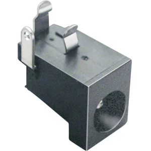 Niskonaponski konektor, utičnica, horizontalna ugradnja 6.3 mm 2.1 mm TRU Components 1 kom. slika