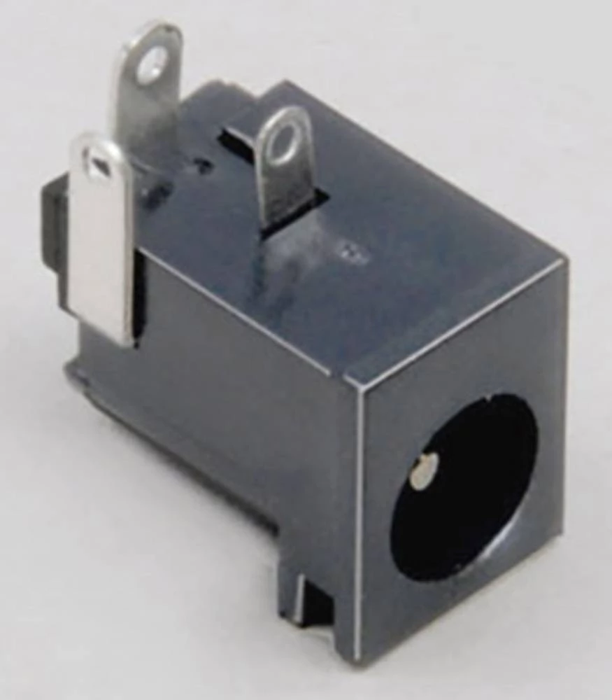 Niskonaponski konektor, utičnica, horizontalna ugradnja 6.3 mm 2.5 mm TRU Components 1 kom. slika