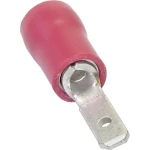Plosnati utikač, širina utikača: 4.80 mm debljina utikača: 0.80 mm 180 ° djelomično izolirani, crvene boje TRU Components 158296