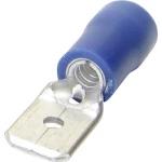 Plosnati utikač, širina utikača: 4.80 mm debljina utikača: 0.80 mm 180 ° djelomično izolirani, plave boje TRU Components 1582962
