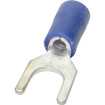 Viličasta kabelska cipelica 1.50 mm˛ 2.50 mm˛ promjer rupe=3.20 mm djelomično izolirana, plave boje TRU Components 158