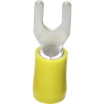 Viličasta kabelska cipelica 4 mm˛ 6 mm˛ promjer rupe=4.30 mm djelomično izolirana, žute boje TRU Components 1582988 1