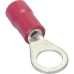 Prstenasta kabelska stopica, poprečni presjek (maks.)=1.50 mm˛ promjer rupe=10.50 mm djelomično izolirana, crvene boje TRU