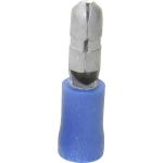 Okrugli utikač 1.50 mm˛ 2.50 mm˛, promjer kontakta: 5 mm djelomično izoliran, plave boje TRU Components 1583025 1 kom.