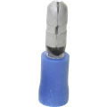 Okrugla utična čahura 1.50 mm˛ 2.50 mm˛, promjer kontakta: 4 mm djelomično izolirana, plave boje TRU Components 158302 slika