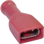 Plosnata utična čahura, širina utikača: 4.80 mm debljina utikača: 0.80 mm 180 ° izolirana, crvene boje TRU Components 1583087 1