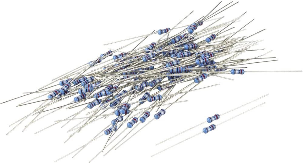 Metaloslojni otpornik 47 ? aksijalno ožičen 0207 0.25 W TRU Components TC-MF0W4FF470JKIT203 100 kom. slika