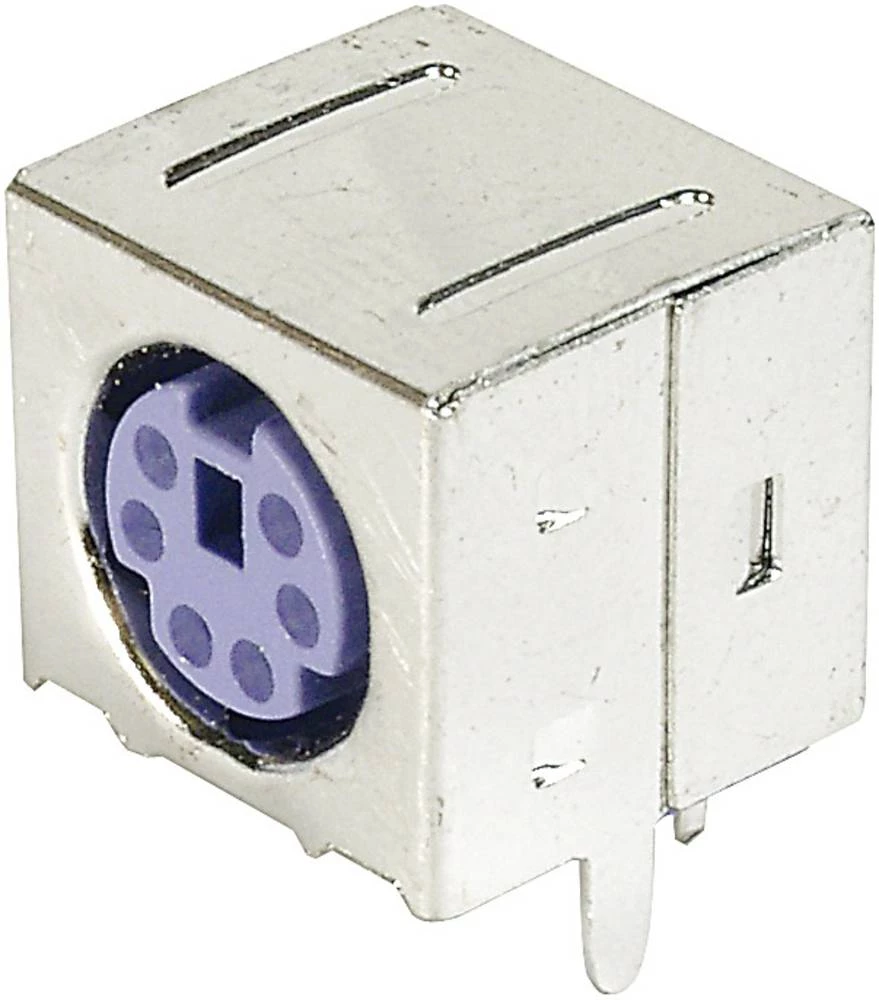 Mini-DIN ugradbena utičnica, oklopljena TRU Components sadržaj: 1 kom. slika