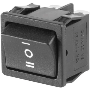 Klecni prekidač 250 V/AC 6 A 2 x uklop/isklop/uklop TRU Components TC-R13-33D-02 bez povrata/0/bez povrata 1 kom. slika