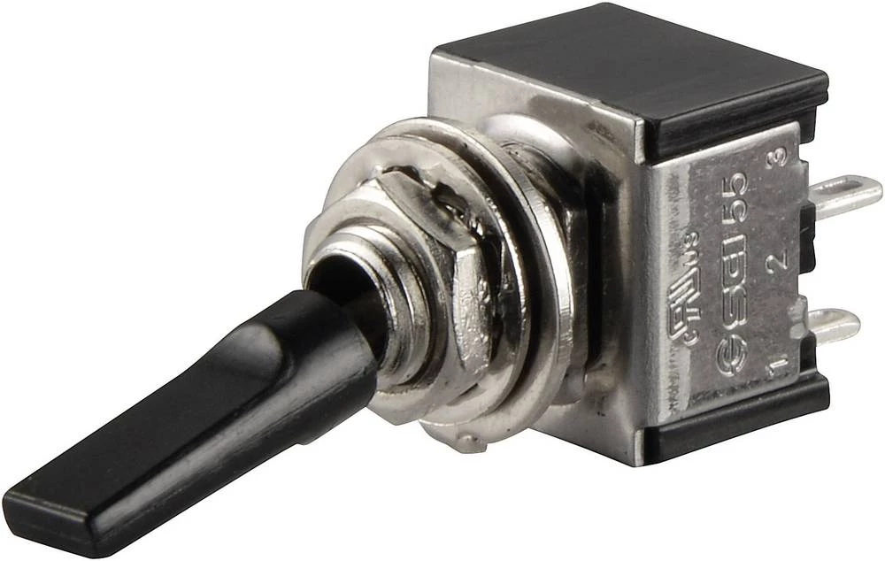 Prevjesni prekidač 250 V/AC 3 A 2 x isklop/uklop TRU Components TC-TA201G1 bez povrata 1 kom. slika