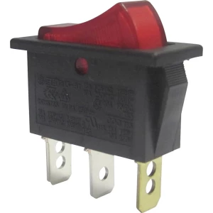 Klecni prekidač 250 V/AC 10 A 1 x isklop/uklop TRU Components TC-R13-91B-01 bez povrata 1 kom. slika