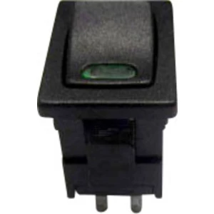Klecni prekidač 250 V/AC 6 A 1 x isklop/uklop TRU Components TC-R13-66L-02 GN bez povrata 1 kom. slika