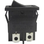 Klecni prekidač 250 V/AC 6 A 2 x isklop/uklop TRU Components TC-R13-73A-02 bez povrata 1 kom.