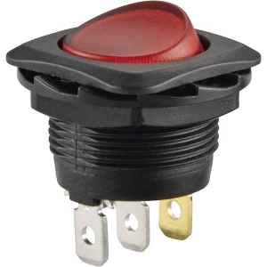 Klecni prekidač 250 V/AC 10 A 1 x isklop/uklop TRU Components TC-R13-135B-02 bez povrata 1 kom. slika