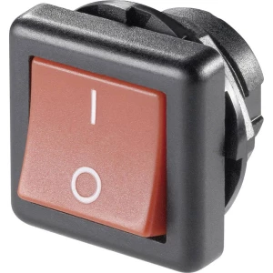 Klecni prekidač 250 V/AC 6 A 1 x isklop/uklop TRU Components TC-R13-136A-05 RED bez povrata 1 kom. slika