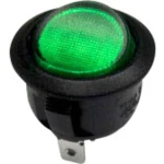 Klecni prekidač 250 V/AC 10 A 1 x isklop/uklop TRU Components TC-R13-208B-02 GN bez povrata 1 kom.