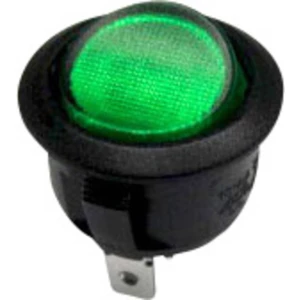 Klecni prekidač 250 V/AC 10 A 1 x isklop/uklop TRU Components TC-R13-208B-02 GN bez povrata 1 kom. slika