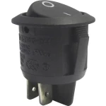 Klecni prekidač 250 V/AC 10 A 2 x isklop/uklop TRU Components TC-R13-244A-02 BLACK bez povrata 1 kom.