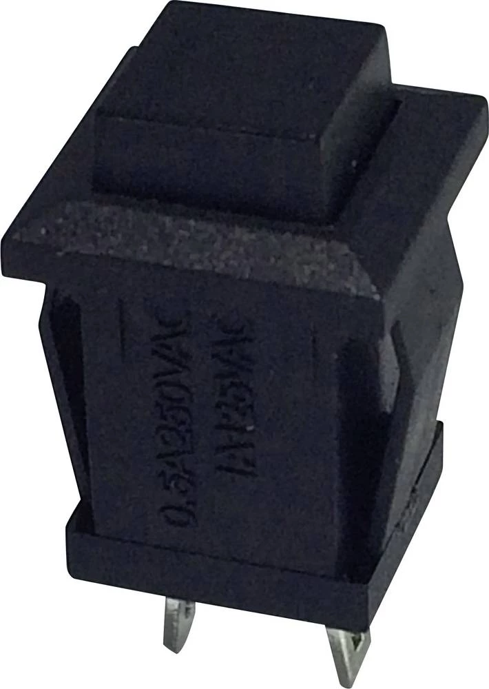 Pritisna tipka 250 V/AC 0.5 A 1 x uklop/(isklop) TRU Components TC-R13-57B-05BK s povratom 1 kom. slika