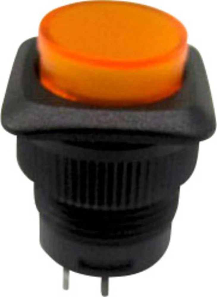 Pritisni prekidač 250 V/AC 1.5 A 1 x isklop/uklop TRU Components TC-R13-508BL-05YL bez povrata 1 kom. slika