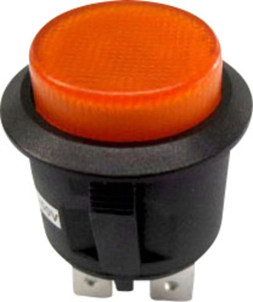 Pritisni prekidač 250 V/AC 6 A 1 x uklop/isklop TRU Components TC-R13-527BL-02YL bez povrata 1 kom. slika