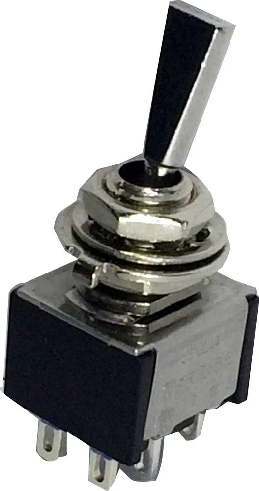 Prevjesni prekidač 250 V/AC 3 A 2 x uklop/isklop/uklop TRU Components TC-TA203F1 bez povrata/0/bez povrata 1 kom. slika