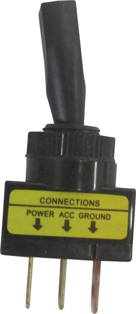 Automobilski prevjesni prekidač 12 V/DC 20 A 1 x isklop/uklop bez povrata TRU Components TC-R13-61L ILLUMINATED RED 1 kom. slika