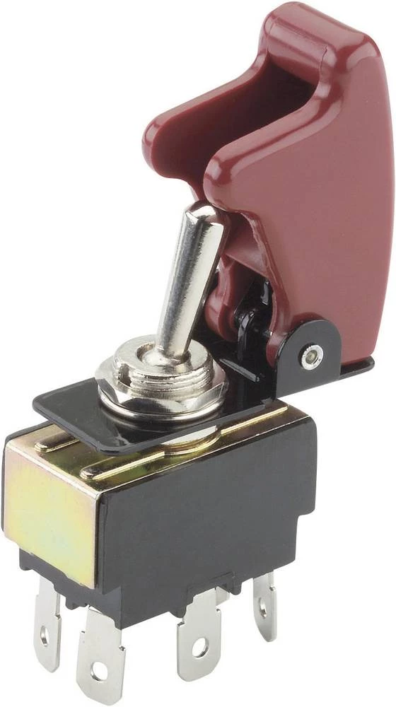 Prevjesni prekidač 250 V/AC 10 A 2 x uklop/uklop TRU Components TC-R13-28B06/R17-10 bez povrata 1 kom. slika