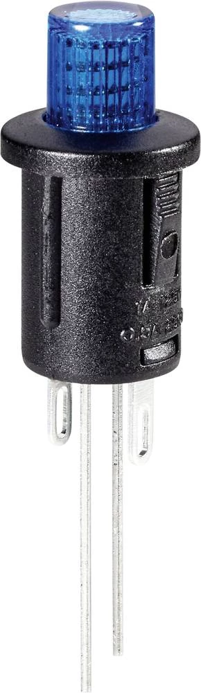 Pritisni prekidač 250 V/AC 0.5 A 1 x isklop/uklop TRU Components TC-R13-529BLBL bez povrata 1 kom. slika