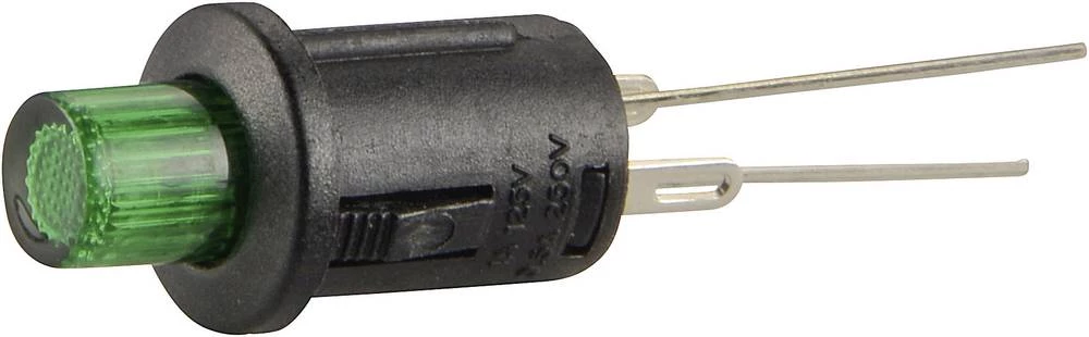 Pritisna tipka 250 V/AC 0.5 A 1 x izklop/(uklop) TRU Components TC-R13-529ALGN s povratom 1 kom. slika