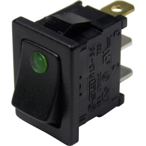 Klecni prekidač 12 V/DC 16 A 1 x isklop/uklop TRU Components TC-R13-66B2-02 B/B bez povrata 1 kom. slika