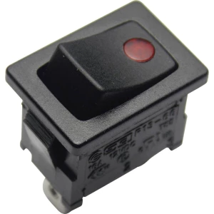 Klecni prekidač 12 V 16 A 1 x isklop/uklop TRU Components TC-R13-66B2-02 B/B bez povrata 1 kom. slika