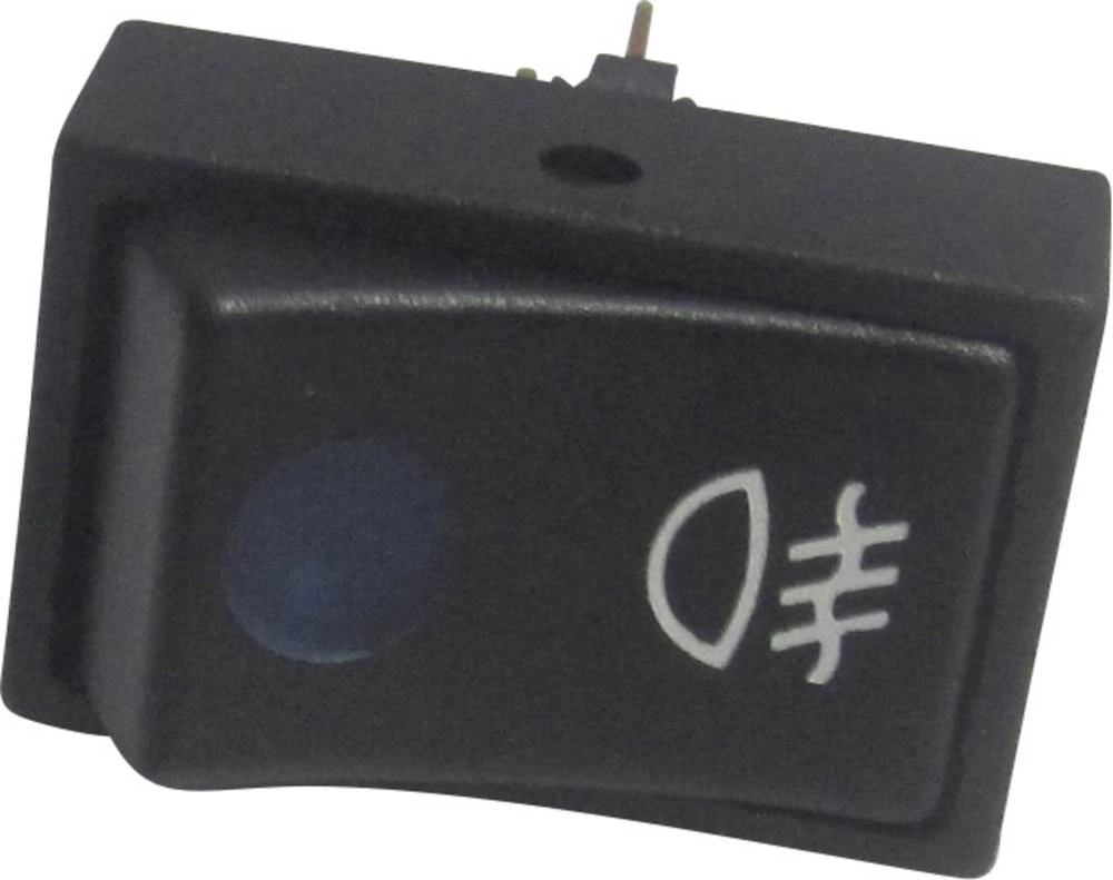 Automobilski klecni prekidač 12 V/DC 20 A 1 x isklop/uklop bez povrata TRU Components TC-R13-207B2-SQ BL BEL 12 V 1 kom. slika