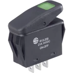 Klecni prekidač 14 V/DC 21 A 1 x isklop/uklop TRU Components TC-R13-258B B/G IP66 bez povrata 1 kom.