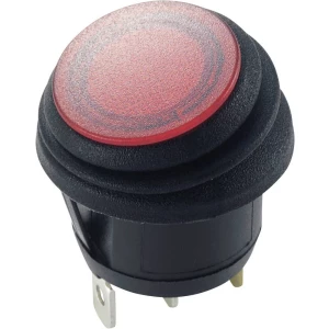 Klecni prekidač 12 V/DC 20 A 1 x isklop/uklop TRU Components TC-R13-112B8W IP65 bez povrata 1 kom. slika