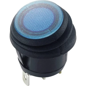 Klecni prekidač 12 V/DC 20 A 1 x isklop/uklop TRU Components TC-R13-112B8W IP65 bez povrata 1 kom. slika