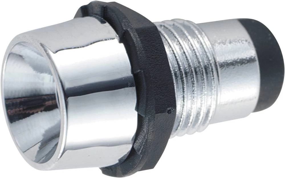 LED grlo, ABS polikarbonat guma pogodno za LED 5 mm vijčana montaža TRU Components TC-R9-107L slika