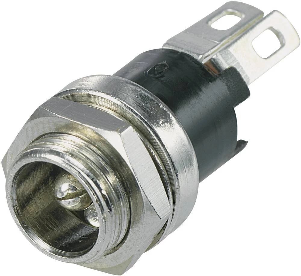 Niskonaponski konektor, utičnica, vertikalna ugradnja 5.5 mm 2.8 mm TRU Components TC-R1-31K 1 kom. slika