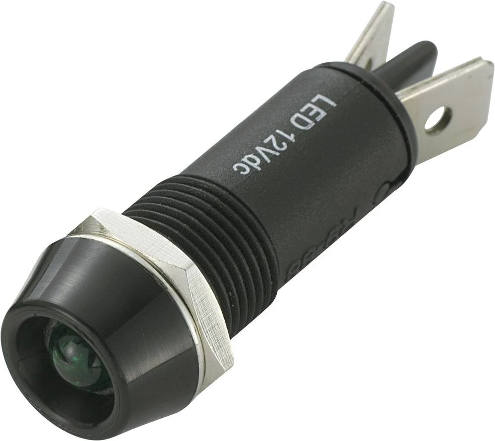 LED signalno svjetlo, zelene boje 12 V/DC TRU Components TC-R9-88L-01-BG slika