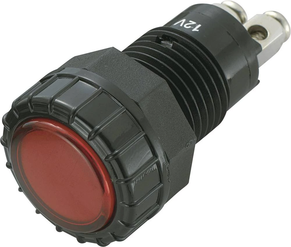 LED signalno svjetlo, crvene boje 12 V/DC TRU Components TC-R9-122L1-06-BRR4 slika