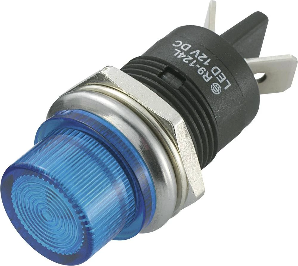 LED signalno svjetlo, plave boje 12 V/DC TRU Components TC-R9-124LB1-01-BUU4 slika